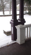 Porch wood Southern Porch Victorian Wood House for Sale